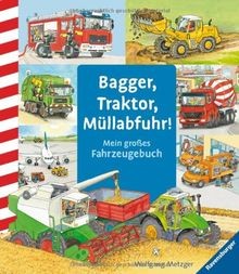 Bagger traktor müllabfuhr - traktor,,