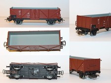PIKO ★ HO ★ Güterwagen★ Hochbordwagen ★ braun★ Vitrine ★ Waggon ★ Top Zustand