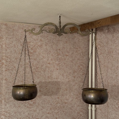 Antike balkenwaage aus - antike,