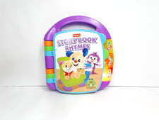 Fisher-Price Geschichtenbuch Reime Lachen & Lernen mit Licht, Musik & Geräuschen 2014 Sehr guter Zustand C