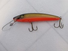 Slammer Deep Diver 7" Crankbait   18 cm Rot/Gold / schwarz