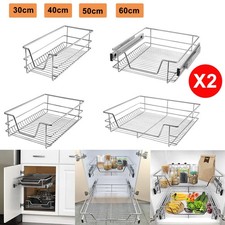 2pcs Küchenschublade Teleskop