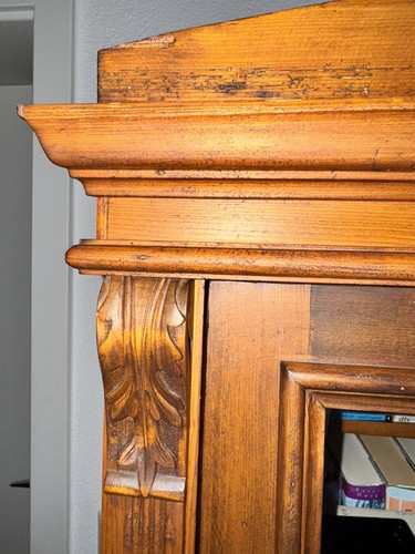 Vitrinenschrank holz - vitrinenschrank,,