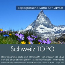 Switzerland Topo Map 10m