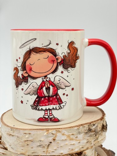 Tee kaffeetasse mit engel - tee,