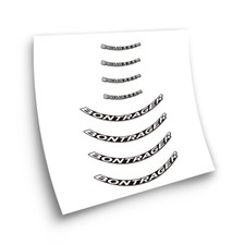 STAR SAM® fahrrad felgen aufkleber Bontrager Aeolus XXX4 Modell 2 45 mm