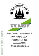 FENDT Favorit 800 / MAN D 0826