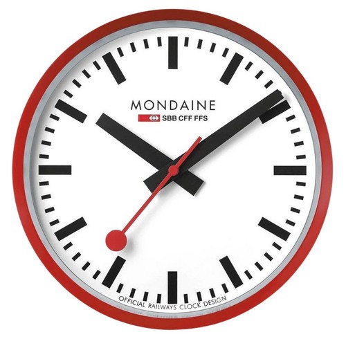 Original mondaine wanduhr rund - original,