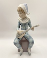 Lladro harlequin commedia - lladro, a