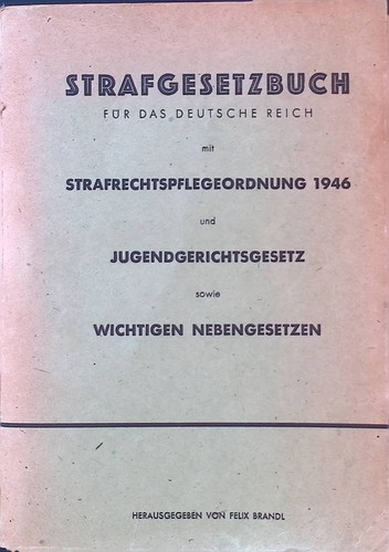 Strafgesetzbuch für das