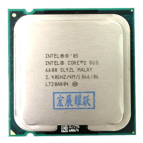 Intel core duo e6600 - 2, sl9zl