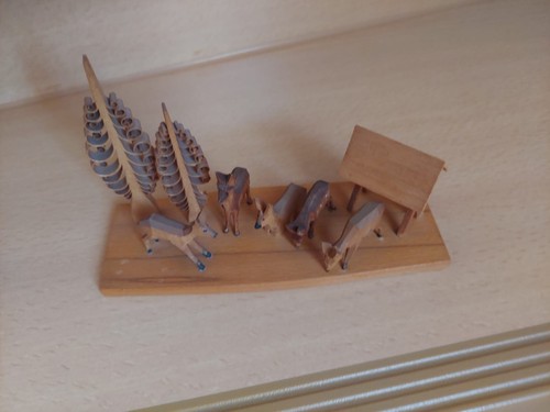 Futterkrippe holz echt - holz,