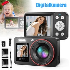 Digitalkamera Dual-Screen 4K