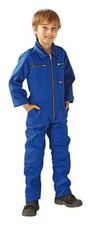 Planam Kinderoverall 100% Baumwolle 290 g/qm Größe 122 / 128 kornblau - 0160122