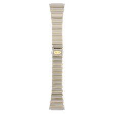 RADO bicolor Uhrenarmband mit Doppelfaltschließe aus Edelstahl / teilvergoldet