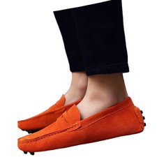 Herren Loafers Faux-Wildleder Slipper Mokassins Hausschuhe Größe 38-49 bequem