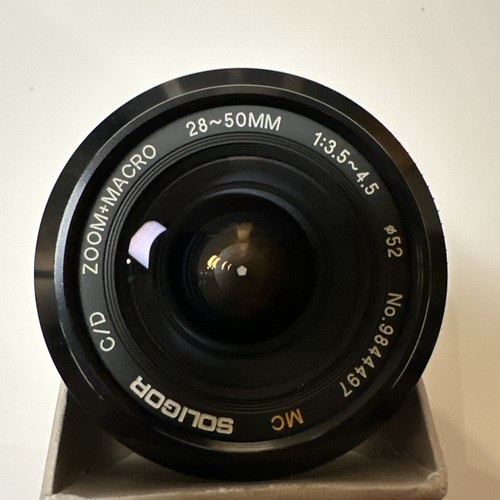 Soligor zoom macro - c/d, 28-50