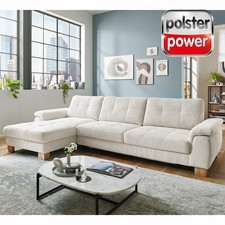polsterpower Ecksofa - Cord
