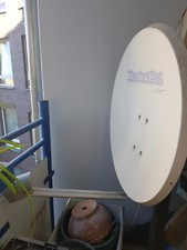 TechniSat Satman 650 plus mit original Single LNB(1Teilnehmer) Gut Zustand Beige