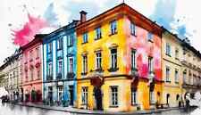 Leinwandbilder Aquarelle Druck