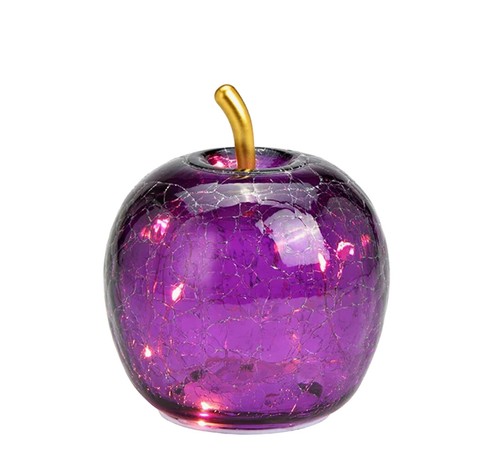 Dekoleuchte apfel glas - apfel,