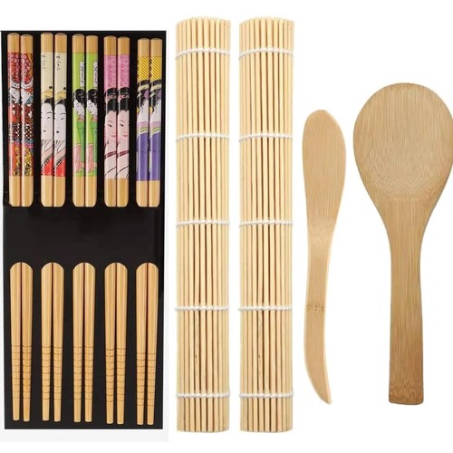 Sushi set bambus anfänger - set,