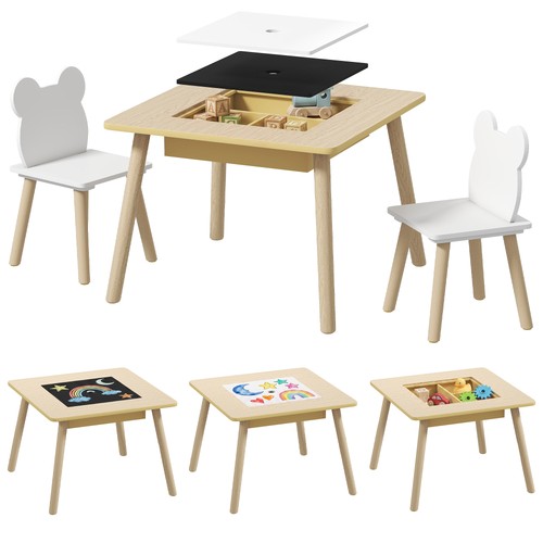 Kindertisch mit stühlen - mit, 2