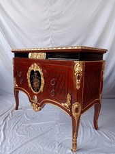 Königlich Louis Stil Anrichte Barock Rokoko Kommode Sideboard Louise Seize 114cm