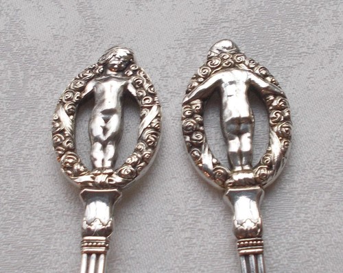 Rar sahnelöffel jugendstil - *rar*,