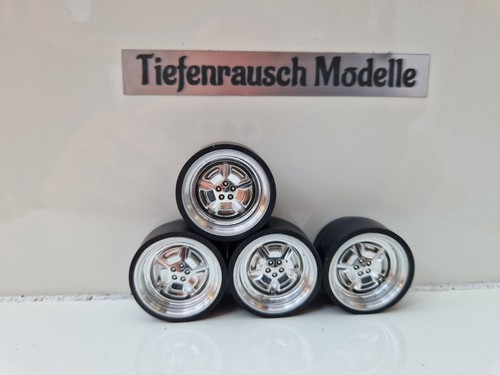 Chrom old school echt - 1:18, alu
