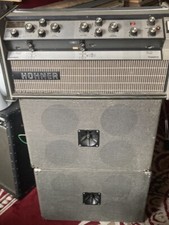 Hohner Orgaphon + 2 4x10 Cabs Gitarren Orgel Verstärker