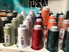 Trojalock Amann Garn Overlockgarn  20 Konen = 50 km Garn selbst Farben auswählen