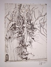 Horst Janssen Selbstbildnis 