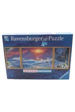 Ravensburger Lassen Strandpanorama Puzzle 1000 Teile Triptychon Meer