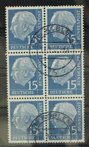 Brd 184 gestempelt waagerechte - brd,