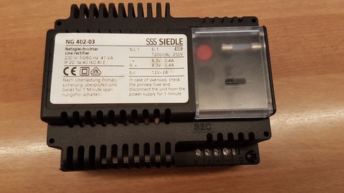 Siedle netzgleichrichter - siedle, ng