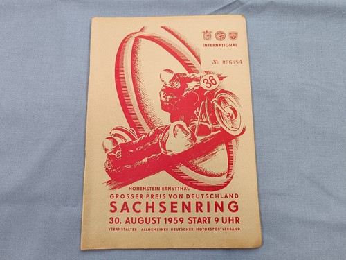 Programmheft sachsenring - programmheft,