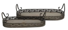 Tablett oval lang im