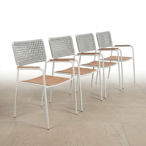 4er set gartenstuhl carmel - set,