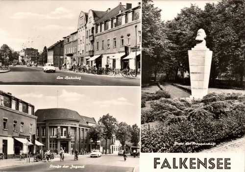Falkensee mehrbildkarte - ak,