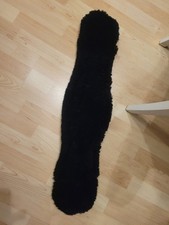 Equinate Westerngurt Classical mit echten Lammfell Sattelgurt Western Bauchgurt