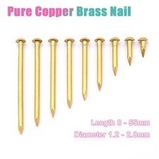 Reine Kupfer Messing Nägel