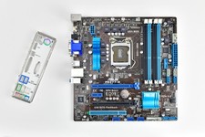 ASUS P8Z77-M  Intel Z77 Mainboard Micro ATX Sockel 1155, super Zustand