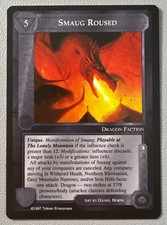 Smaug Roused MECCG Middle Earth ICE MELE The Lidless Eye 1997 Limited English