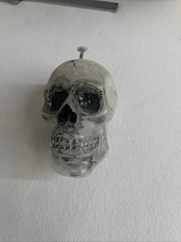 Totenkopf kerze gothic - totenkopf,