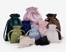 2 Stück Hochwertige Samtsäckchen Samtbeutel Stoffbeutel für Geschenke in６ Größen