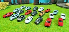 20 Stück Modellautos Modelautos für Modellbau 1:160 Modelleisenbahn Spur N NEU