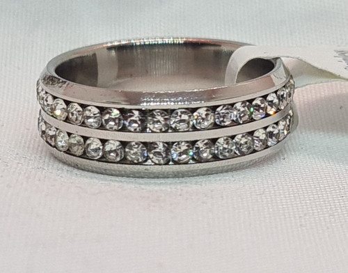 Edelstahl ring mit - ring,