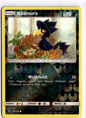 Pokemon karten kramurx reverse - pokemon,