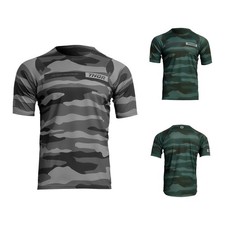 MTB Trikot Thor Jersey SS CAMO Downhill Mountainbike Short Sleeve Shirt Trikot